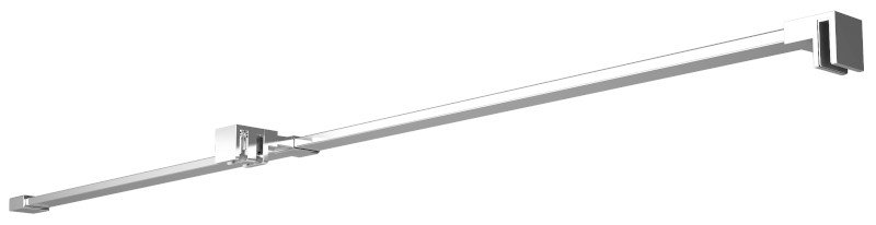 SPIRIT podélná vzpěra 1610mm, chrom GI2316