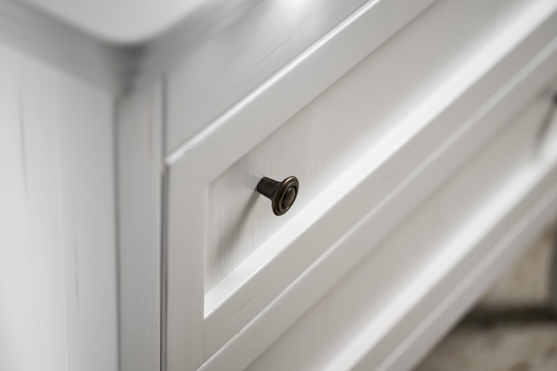 RETRO umyvadlová skříňka 83,5x80x43cm, starobílá 1631