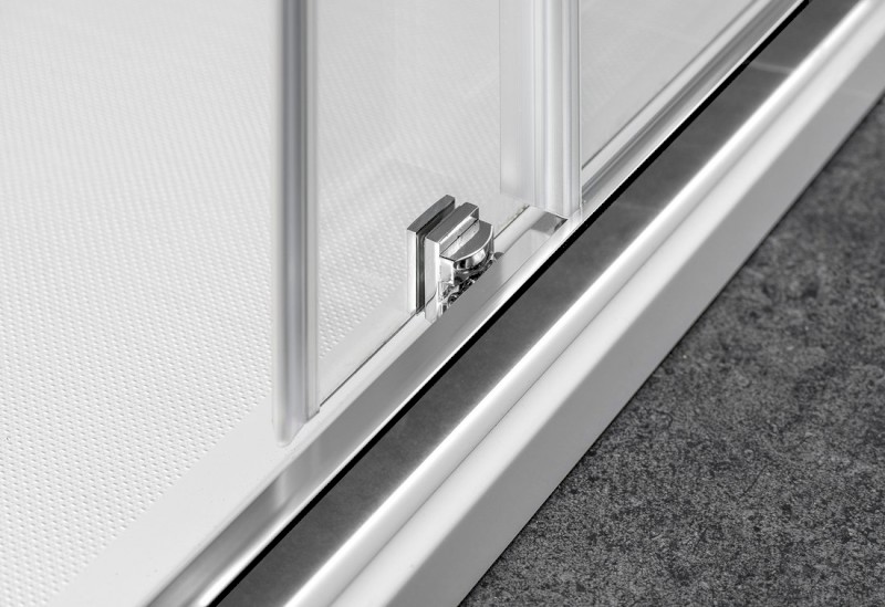 SIGMA SIMPLY čtvrtkruhová sprchová zástěna 800x800 mm, R550, čiré sklo GS5580