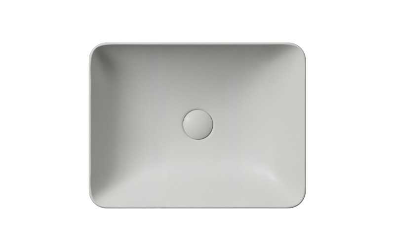 PURA keramické umyvadlo 50x38cm, cenere mat 884717