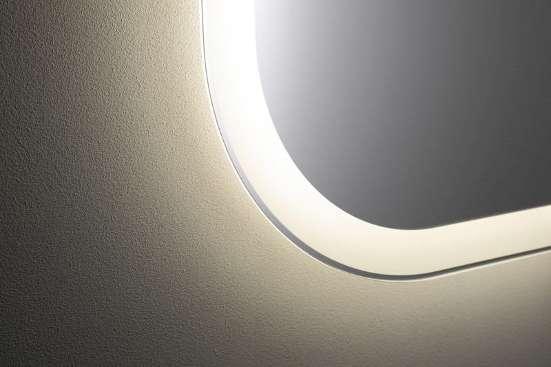 MANOR zrcadlo s LED osvětlením 50x100cm MN500