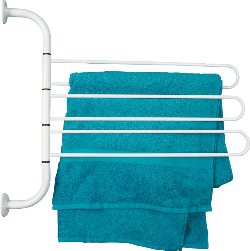 WHITE LINE otočný trojsušák, bílá 8002