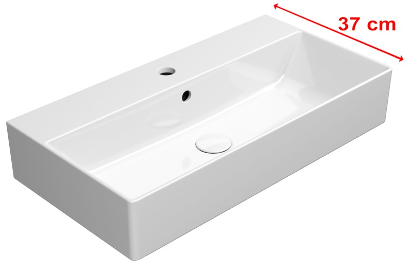 KUBE X keramické umyvadlo 70x37cm, bílá ExtraGlaze 9455111