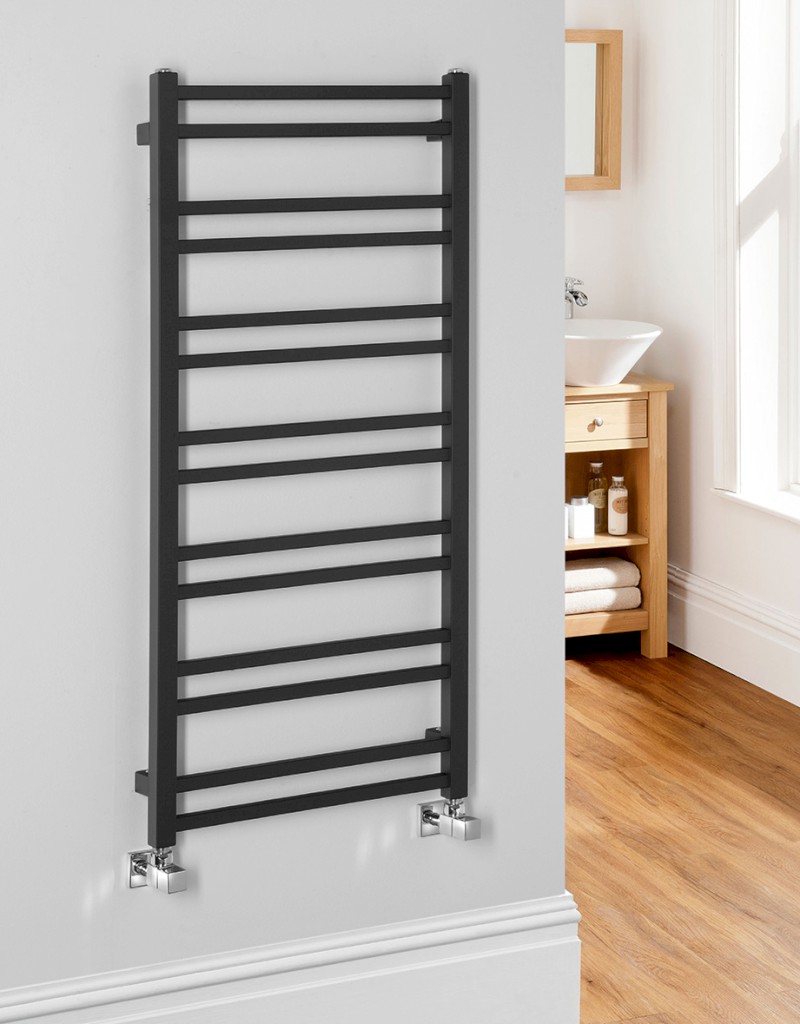 METRO DOS otopné těleso 500x1100 mm, černá mat IR432TB