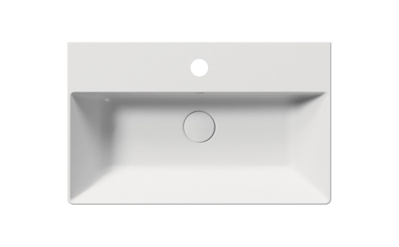 KUBE X keramické umyvadlo 60x37cm, bílá mat 9454109