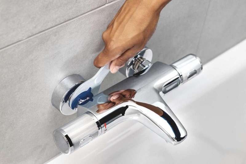 Precision Flow Sprchový set s termostatem, chrom GROHE 34800001