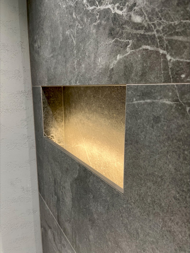 NIX nerezová sprchová kapsa, 100cm 72443