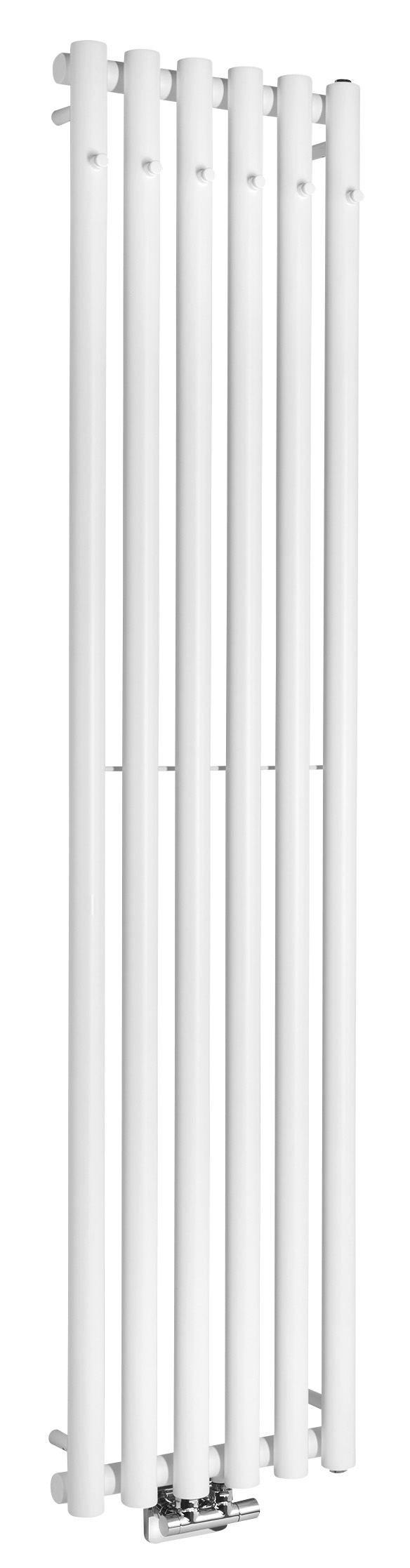 PILON otopné těleso 418x1800mm, se šesti háčky pro ručník, bílá mat IZ131T