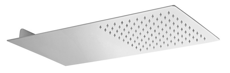 SLIM nástěnná hlavová sprcha, 250x550mm, nerez lesk MS732