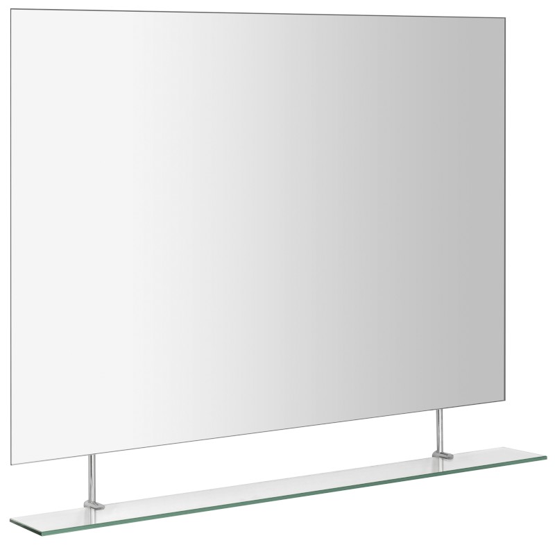 WEGA zrcadlo s policí 100x80cm 60092
