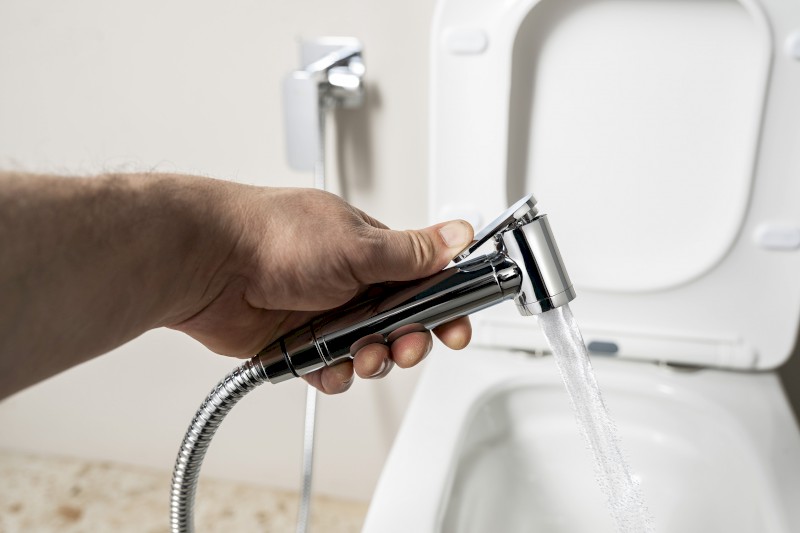 SPY podomítková bidetová baterie se Stop sprškou, chrom PY13