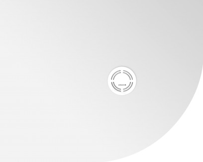 FLEXIA vanička z litého mramoru čtvrtkruh, s možností úpravy rozměru, 100x80cm, R550, levá 91241