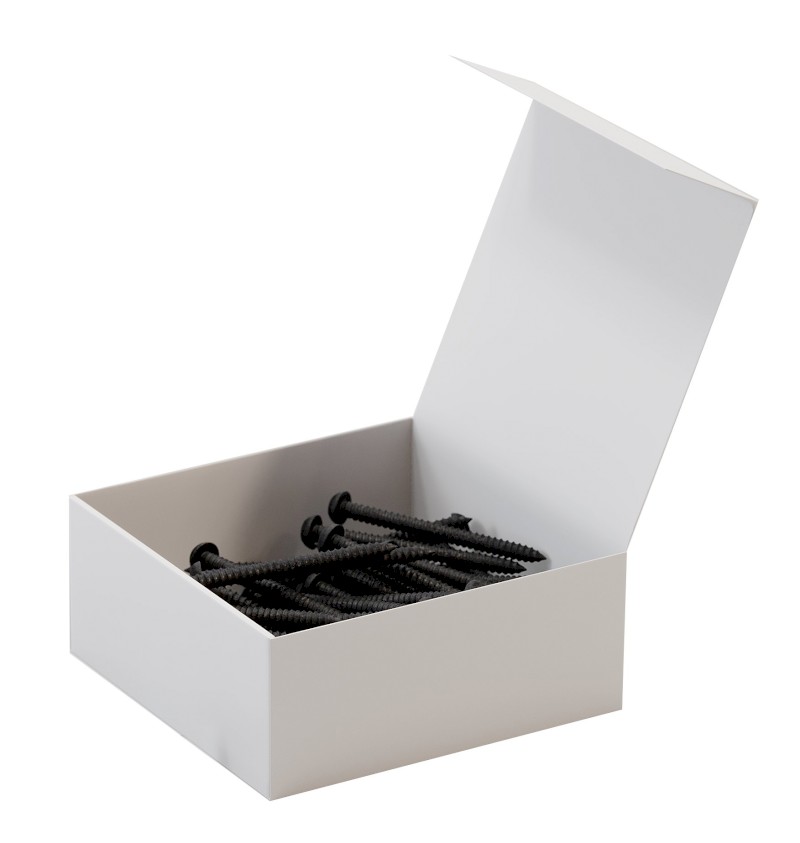 Vruty pro upevnění akustických panelů, 4,5x45mm, 50ks, černá 54-045-00-02-09