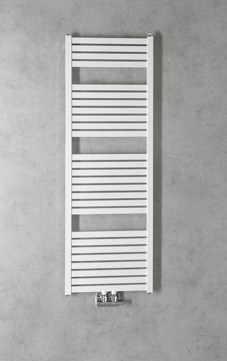 TONDI otopné těleso rovné 450x1330 mm, středové připojení, bílá DT470T