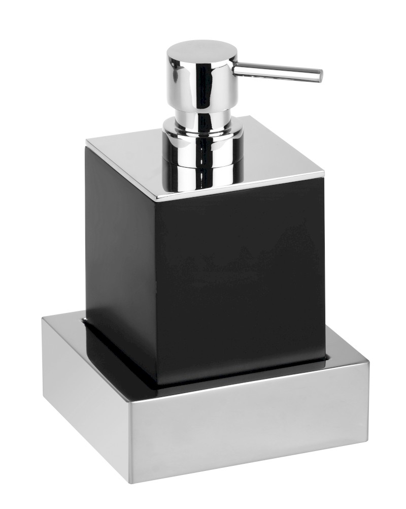 X-STEEL dávkovač mýdla na postavení 200ml, černá mat XS104B