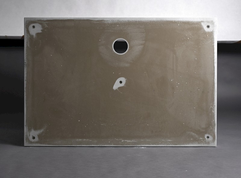 GALLET sprchová vanička z litého mramoru, čtverec 90x90cm GQ9090