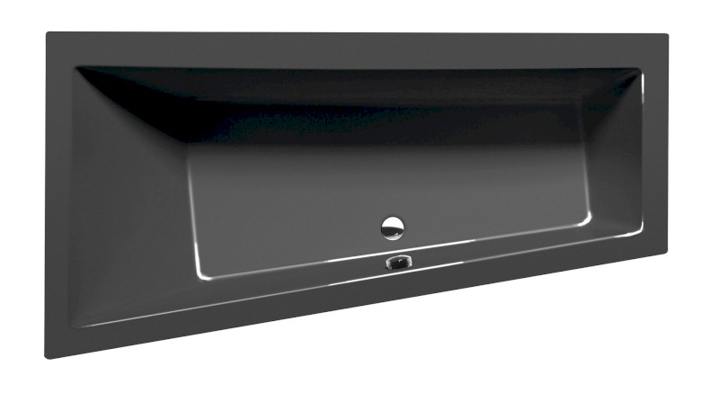 ANDRA L asymetrická vana 180x90x45cm, šedá 72872.30