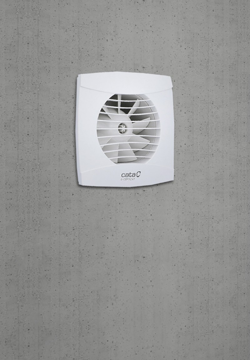 UC-12 koupelnový ventilátor axiální, 12W, potrubí 120mm, bílá 01300000