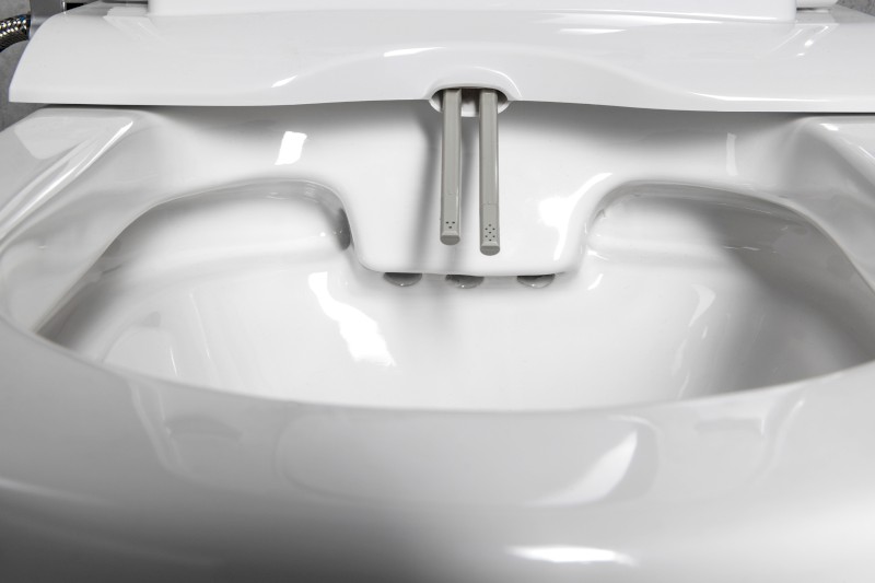 JALTA WC kombi s funkcí bidetu Clean Star,  Rimless, spodní/zadní odpad, bílá LB402-1