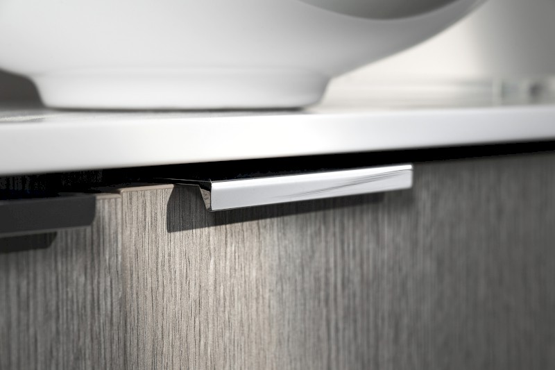 Kovová úchytka, 110/96mm, chrom CT096C