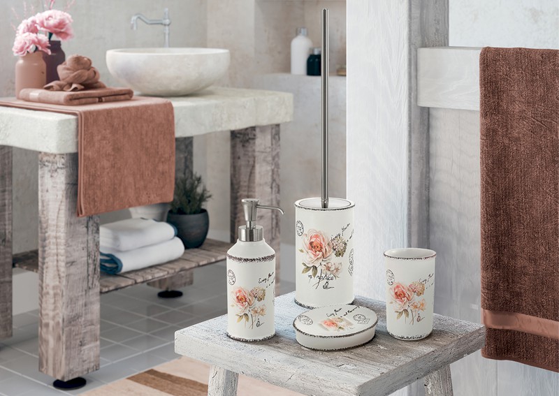 CLOTHILDE mýdlenka na postavení, keramika CI1102