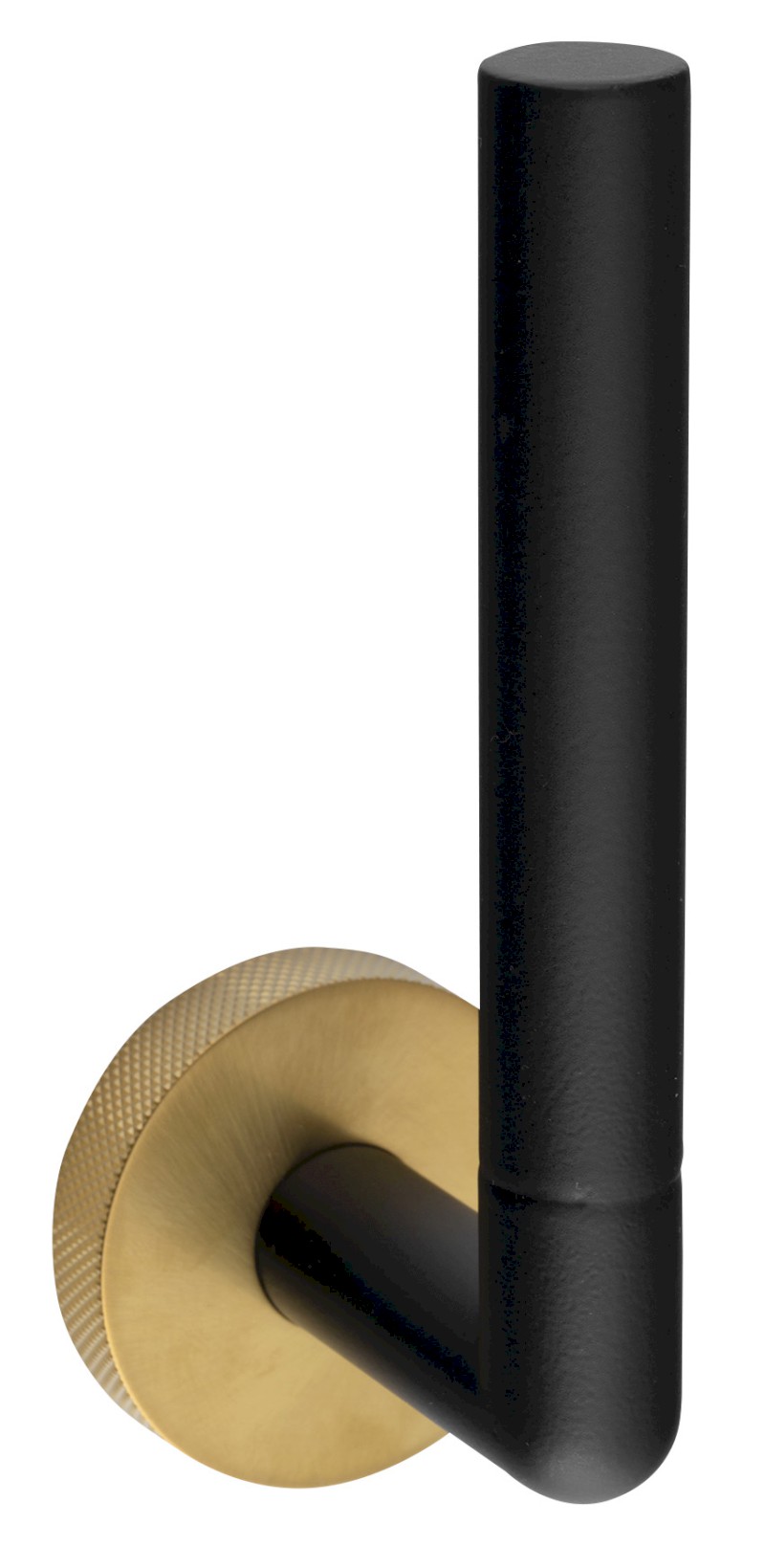 LARISSA držák toaletního papíru rezervní, černá/zlato mat WS018BG