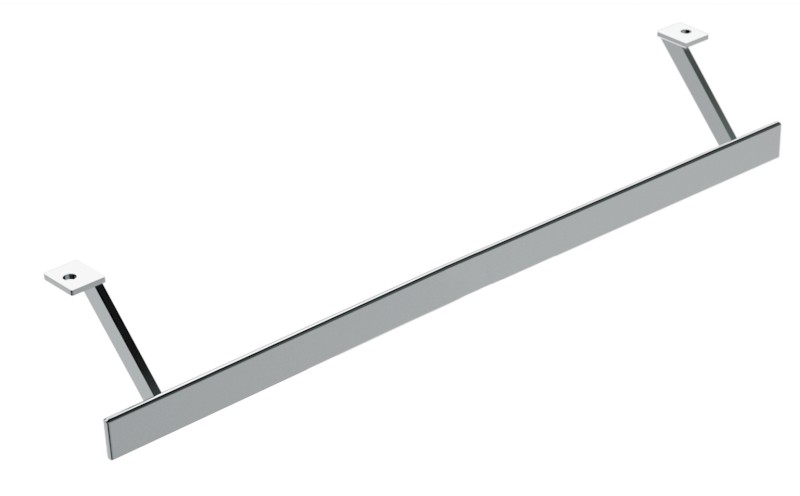 PURA čelní držák ručníků 82cm, chrom PAPRD82
