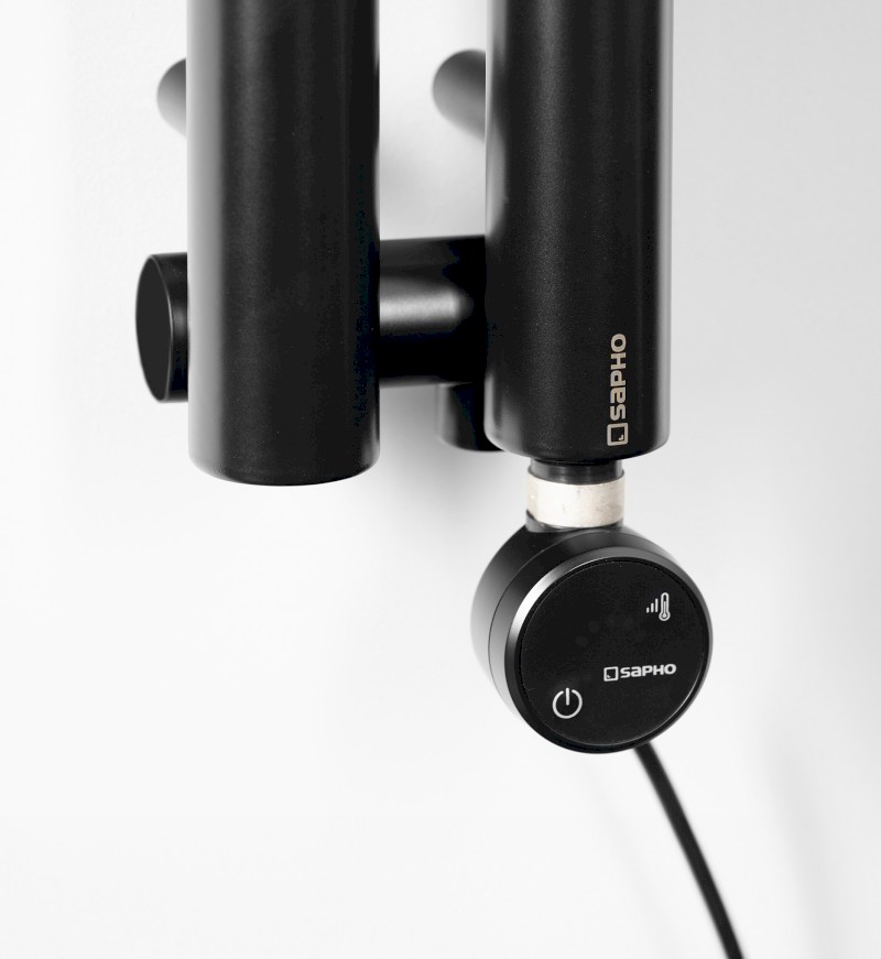 MOA topná tyč s termostatem a bluetooth, 600 W, černá MOA-B-600