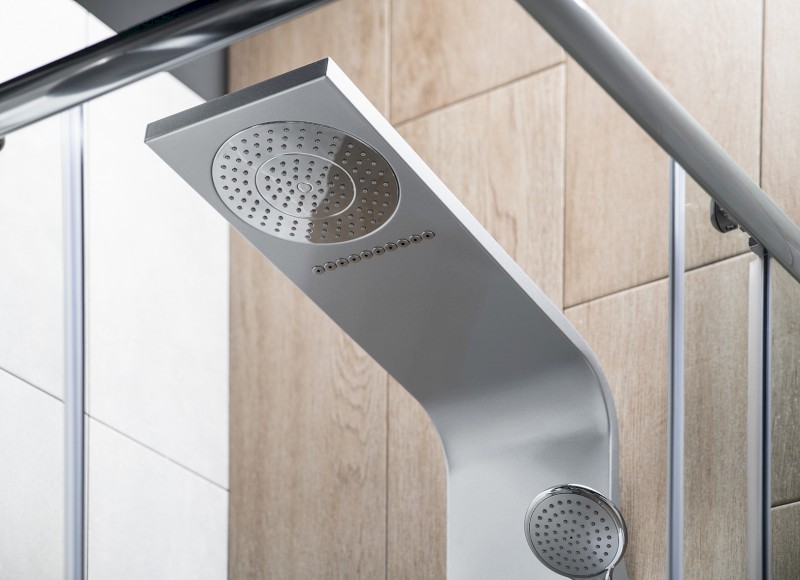 TUSA sprchový panel 200x1400mm, stříbrná SL680