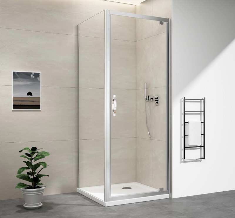 SIGMA SIMPLY sprchové dveře otočné 900mm, čiré sklo GS1296F