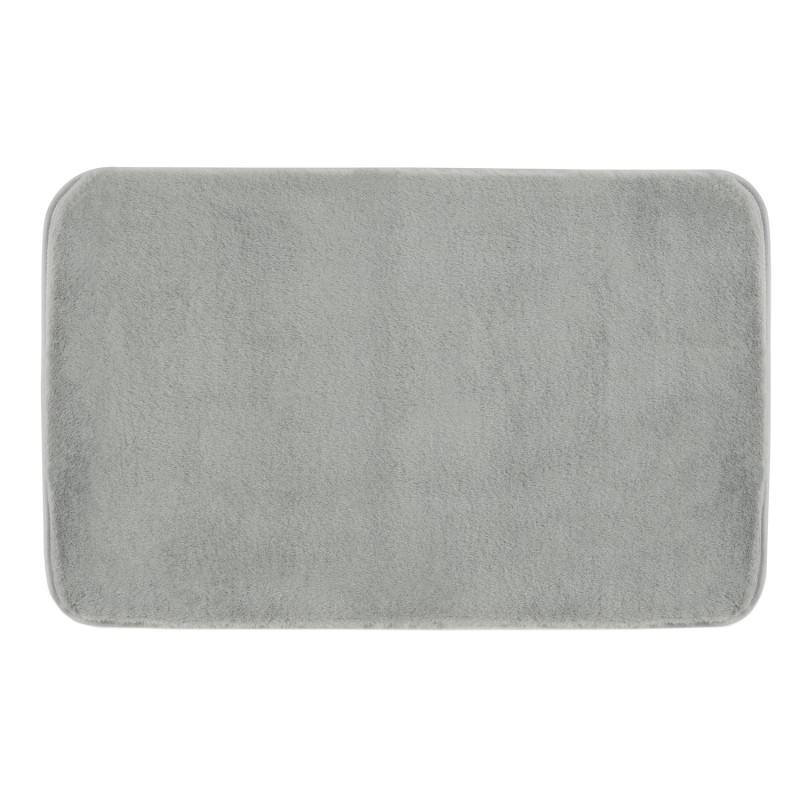 FUZZY koupelnová předložka, 50x80cm, 100% polyester, protiskluz, šedá 96FY508008