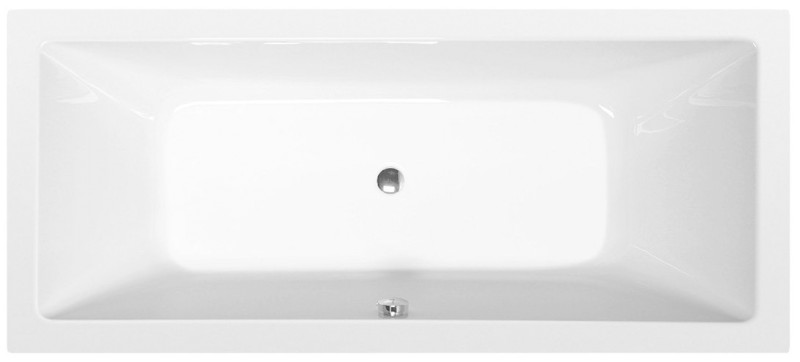 KRYSTA SLIM obdélníková vana 180x80x39cm, bílá 71710S