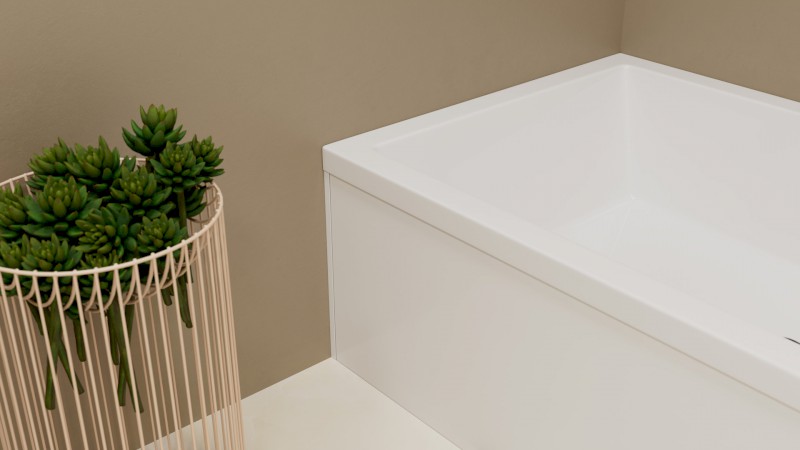 UNIVERSAL rohový panel 120x75x36cm, L/R 95848