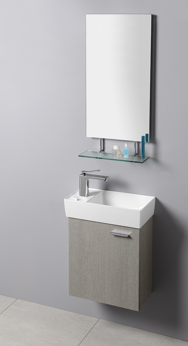 WEGA zrcadlo s policí 50x80cm 60092-5