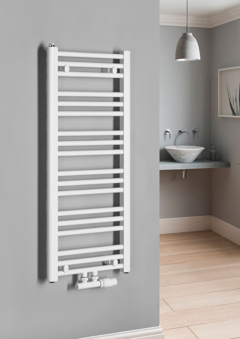 ALBRECHT otopné těleso 600x930 mm, středové připojení, bílá 600.116.4