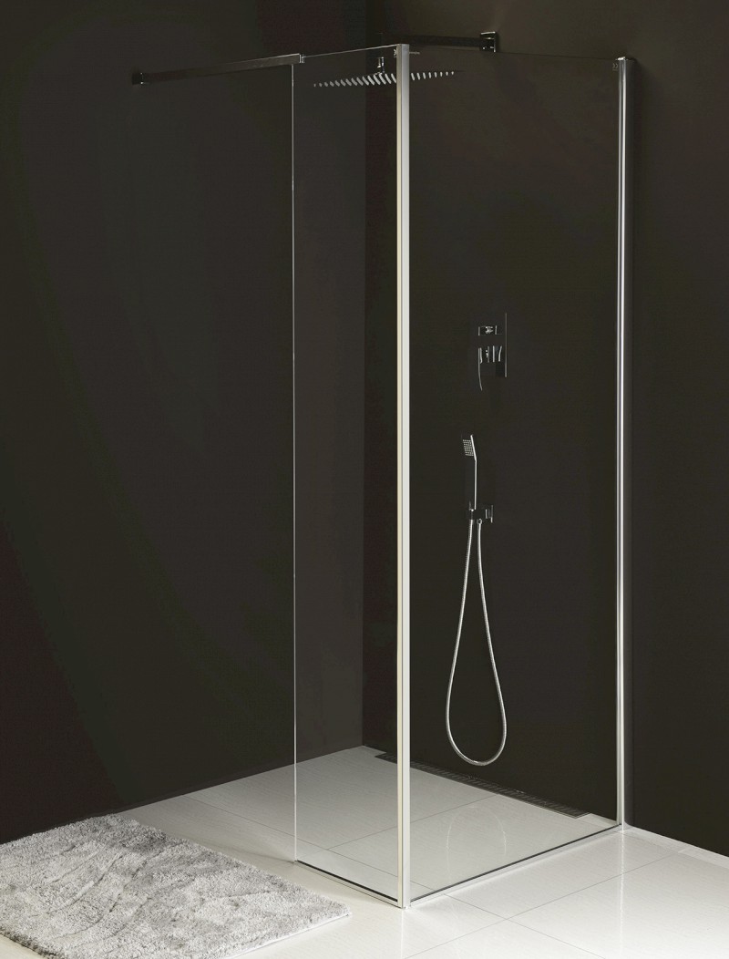 MODULAR SHOWER pevný panel k instalaci na stěnu modulu MS2, 600 mm, pravý MS2B-60R