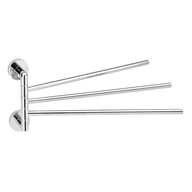 LARISSA trojitý držák ručníků otočný 350mm, chrom WS022