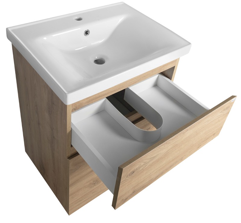 ALTAIR umyvadlová skříňka 57x72,5x45cm, dub emporio AI360