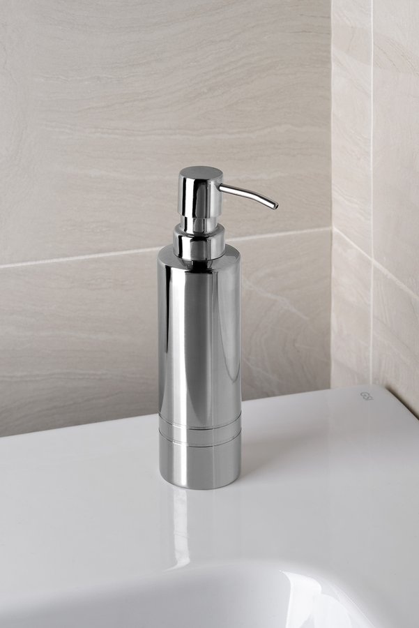 LONDON dávkovač mýdla na postavení, nerez lesk 2106500