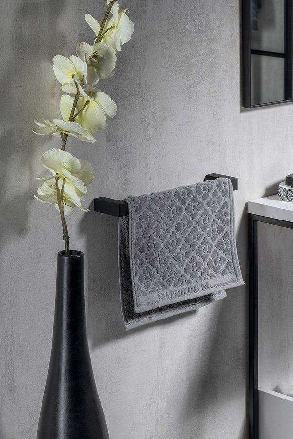 PIRENEI držák ručníků 350mm, černá mat PI213514