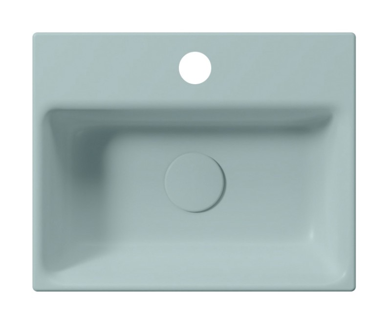NUBES keramické umývátko 40x32cm, ghiaccio mat 9684115