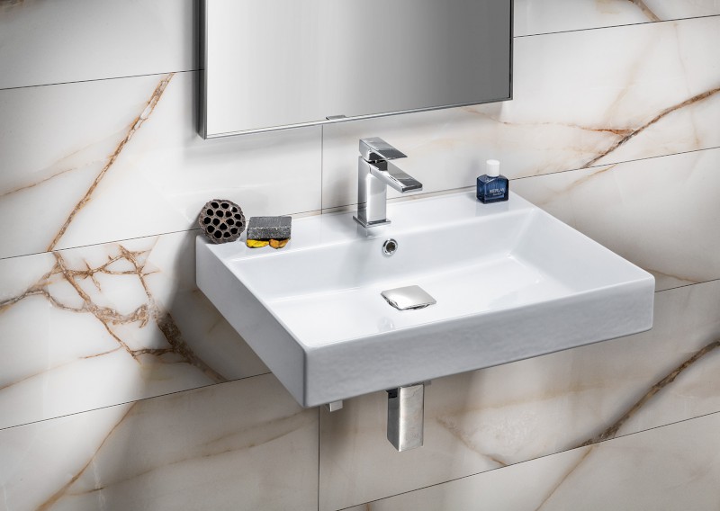 KARE 60 keramické umyvadlo nábytkové 60x46cm, bílá 17060