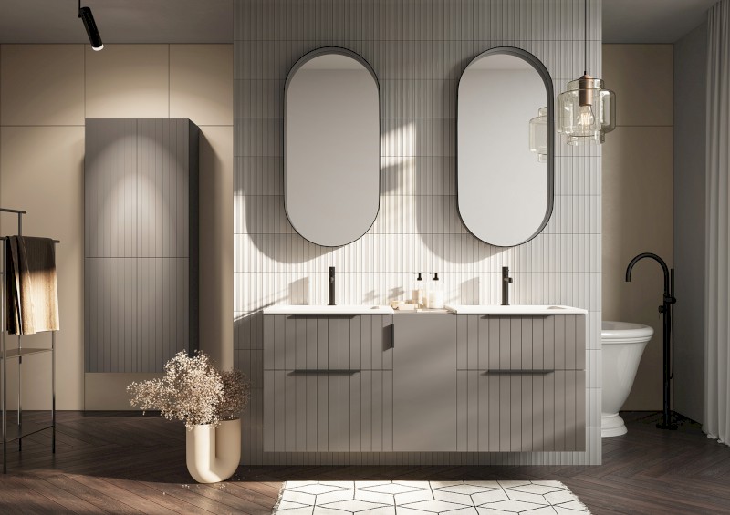 ESPACE STRIP skříňka 35x172x32cm, 2x dvířka, levá/pravá, agila ESC230-4343S