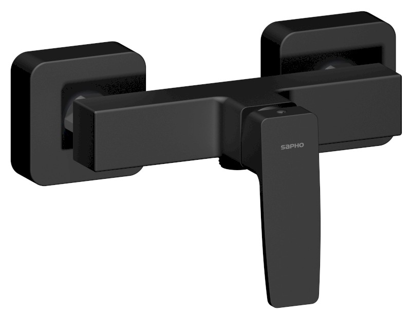 TURSI nástěnná sprchová baterie, černá mat TI011B