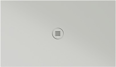 Keramická sprchová vanička, obdélník 120x70x2cm, cenere mat 46120717