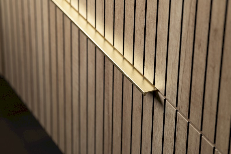 Kovová úchytka, 340/320mm, zlato mat CT320Z