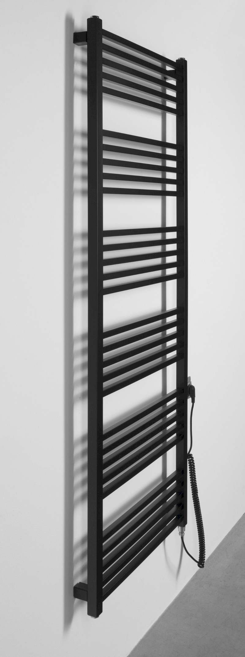 METRO-E elektrické otopné těleso rovné 600x1620mm, 800 W, černá mat ME616B