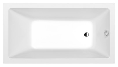 NOEMI obdélníková vana 160x80x39cm, bílá mat 71722.11
