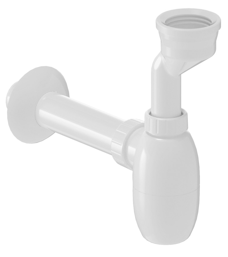 Sifon pro urinál, manžeta, DN40, bílá 191.108.0