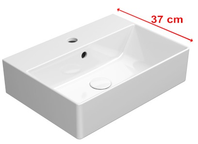 KUBE X keramické umyvadlo 50x37cm, bílá ExtraGlaze 9447111